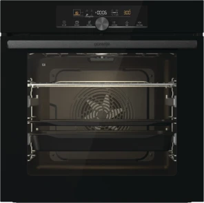 Духовой шкаф Gorenje электрический, 77л, A+, пар, дисплей, IconTouch, черный №2