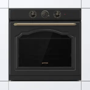 Духовой шкаф Gorenje электрический, 77л, A+, пар, дисплей, черный матовый №10