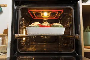 Духова шафа Gorenje електрична, 77л, A+, дисплей, IconLed, нерж №11