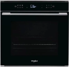 Духовой шкаф Whirlpool электрический, 73л, A+, дисплей, конвекция, телескопические направляющие, черный