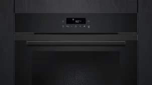 Духова шафа Siemens електрична, 71л, A+, дисплей, конвекція, піроліз, чорний №4