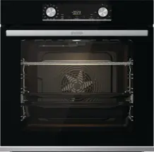 Духовой шкаф Gorenje электрический, 77л, A+, дисплей, ф-я без добавления жира, черный