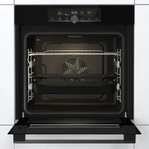 Духовой шкаф Gorenje электрический, 77л, A+, пар, дисплей, IconTouch, черный №5
