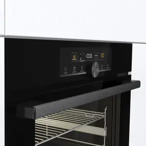Духовой шкаф Gorenje электрический, 77л, A+, пар, дисплей, IconTouch, черный №6