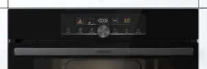 Духовой шкаф Gorenje электрический, 77л, A+, пар, дисплей, IconTouch, черный №7