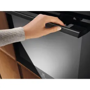 Духова шафа Electrolux електрична, 72л, A+, дисплей, конвекція, телескоДуховкані напрямні, чорний №4