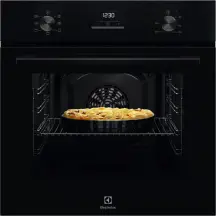Духовой шкаф Electrolux электрический, 65л, A, дисплей, конвекция, черный
