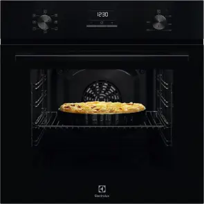 Духовой шкаф Electrolux электрический, 65л, A, дисплей, конвекция, черный №1