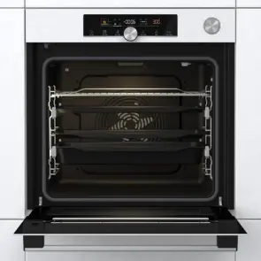 Духова шафа Gorenje електрична, 77л, A+, пара, дисплей, готування на різних рівнях, піроліз, білий №3