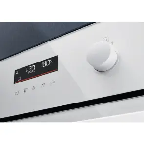Духовой шкаф Electrolux электрический, 72л, A+, пар, дисплей, конвекция, телескопические направляющие, белый №5
