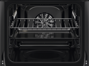 Духовой шкаф Electrolux электрический, 65л, A, дисплей, конвекция, черный №3