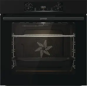 Духова шафа Gorenje електрична, 77л, A+, дисплей, IconLed, піроліз, чорний №2