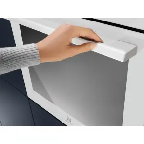 Духовой шкаф Electrolux электрический, 72л, A+, пар, дисплей, конвекция, телескопические направляющие, белый №6