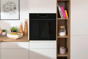 Духова шафа Gorenje електрична, 77л, A+, дисплей, IconLed, піроліз, чорний №3