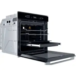 Духовой шкаф Whirlpool электрический, 73л, A+, дисплей, конвекция, телескопические направляющие, черный №10