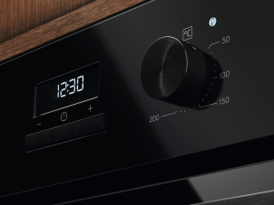 Духовой шкаф Electrolux электрический, 65л, A, дисплей, конвекция, черный №6