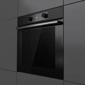 Духова шафа Gorenje електрична, 77л, A+, дисплей, IconLed, піроліз, чорний №4