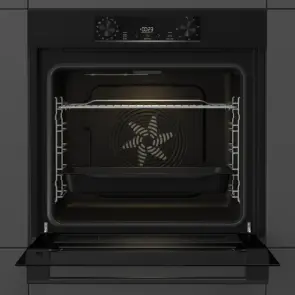 Духова шафа Gorenje електрична, 77л, A+, дисплей, IconLed, піроліз, чорний №5