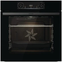 Духова шафа Gorenje електрична, 77л, A+, дисплей, макс.темп.- 300, IconLed, чорний