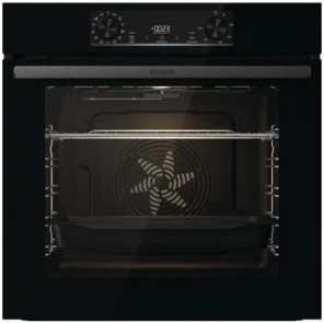 Духова шафа Gorenje електрична, 77л, A+, дисплей, макс.темп.- 300, IconLed, чорний №1