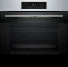 Духова шафа Bosch електрична, 76л, A, дисплей, конвекція, телескоДуховкані направляючі (2 рівня), soft closing, нержавіюча сталь
