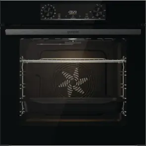 Духова шафа Gorenje електрична, 77л, A+, дисплей, макс.темп.- 300, IconLed, чорний №2