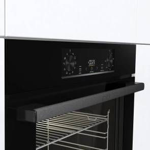 Комплект Gorenje (духовка електрична BO6735E05B + поверхня газова на склі GTW641EB), 743549, чорн №11