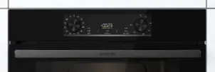 Духова шафа Gorenje електрична, 77л, A+, дисплей, макс.темп.- 300, IconLed, чорний №4