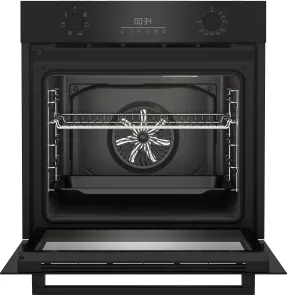 Духовой шкаф Beko электрический, 72л, A, дисплей, конвекция, черный №4