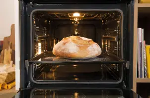 Духова шафа Gorenje електрична, 77л, A+, дисплей, макс.темп.- 300, IconLed, чорний №9