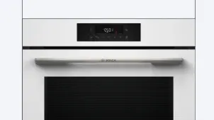 Духовой шкаф Bosch электрический, 76л, A, дисплей, конвекция, телескопические направляющие (2 уровня), soft closing, белый №3