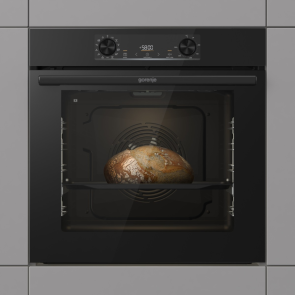 Духова шафа Gorenje електрична, 77л, A+, дисплей, IconLed, піроліз, готув. на різн рівнях, чорний №10