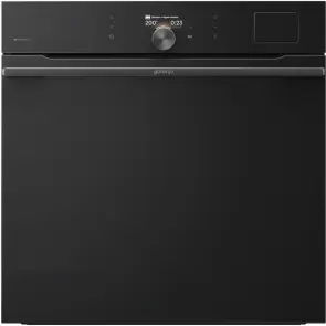 Духовой шкаф Gorenje электрический, 77л, A+, Wi-Fi, пароварка, дисплей, конвекция, готов. на разных уровнях, черный №2