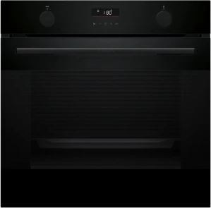 Духова шафа Bosch електрична, 76л, A, дисплей, конвекція, телескоДуховкані направляючі, чорний №1