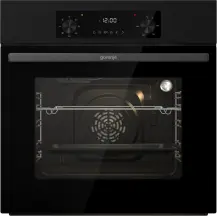 Духовой шкаф Gorenje электрический, 61л, A+, дисплей, конвекция, черный