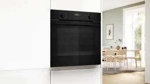 Духова шафа Bosch електрична, 76л, A, дисплей, конвекція, чорний №7