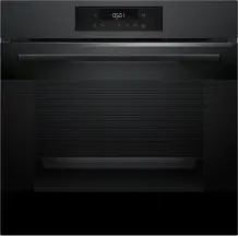 Духовой шкаф Bosch электрический, 76л, A, дисплей, конвекция, телескопические направляющие (2 уровня), черный