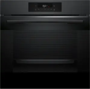 Духовой шкаф Bosch электрический, 76л, A, дисплей, конвекция, телескопические направляющие (2 уровня), черный №1