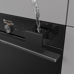 Духовой шкаф Gorenje электрический, 77л, A+, Wi-Fi, пароварка, дисплей, конвекция, готов. на разных уровнях, черный №5