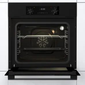 Духова шафа Gorenje електрична, 61л, A+, дисплей, конвекція, чорний №5