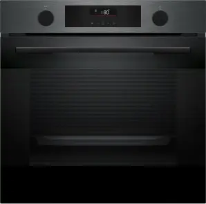 Духовой шкаф Bosch электрический, 76л, A, дисплей, конвекция, телескопические направляющие, темно-серый №2