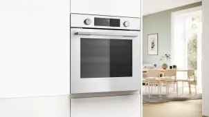 Духова шафа Bosch електрична, 76л, A, дисплей, конвекція, телескоДуховкані направляючі, белый №8