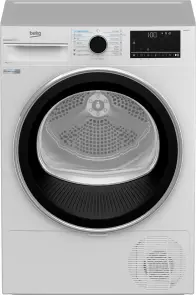 Сушильная машина Beko тепловой насос, 8кг, A+++, 60см, дисплей, подсветка барабана, белый №2