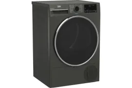 Сушильная машина Beko тепловой насос, 8кг, A++, 60см, дисплей, подсветка барабана, серый
