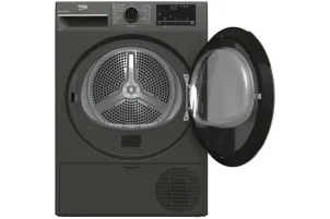 Сушильная машина Beko тепловой насос, 8кг, A++, 60см, дисплей, подсветка барабана, серый №2