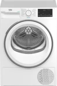 Сушильная машина Beko тепловой насос, 7кг, A++, 54.3см, дисплей, подсветка барабана, белый №2