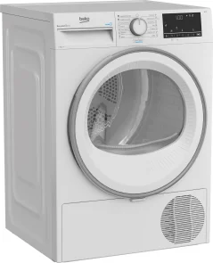 Сушильная машина Beko тепловой насос, 7кг, A++, 54.3см, дисплей, подсветка барабана, белый №4