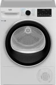 Сушильная машина Beko тепловой насос, 9кг, A++, 60см, дисплей, подсветка барабана, белый №1