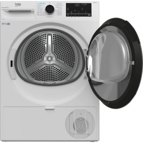 Сушильная машина Beko тепловой насос, 9кг, A++, 60см, дисплей, подсветка барабана, белый №5
