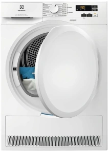 Сушильная машина Electrolux тепловой насос, 7кг, A++, 64см, дисплей, белый №2